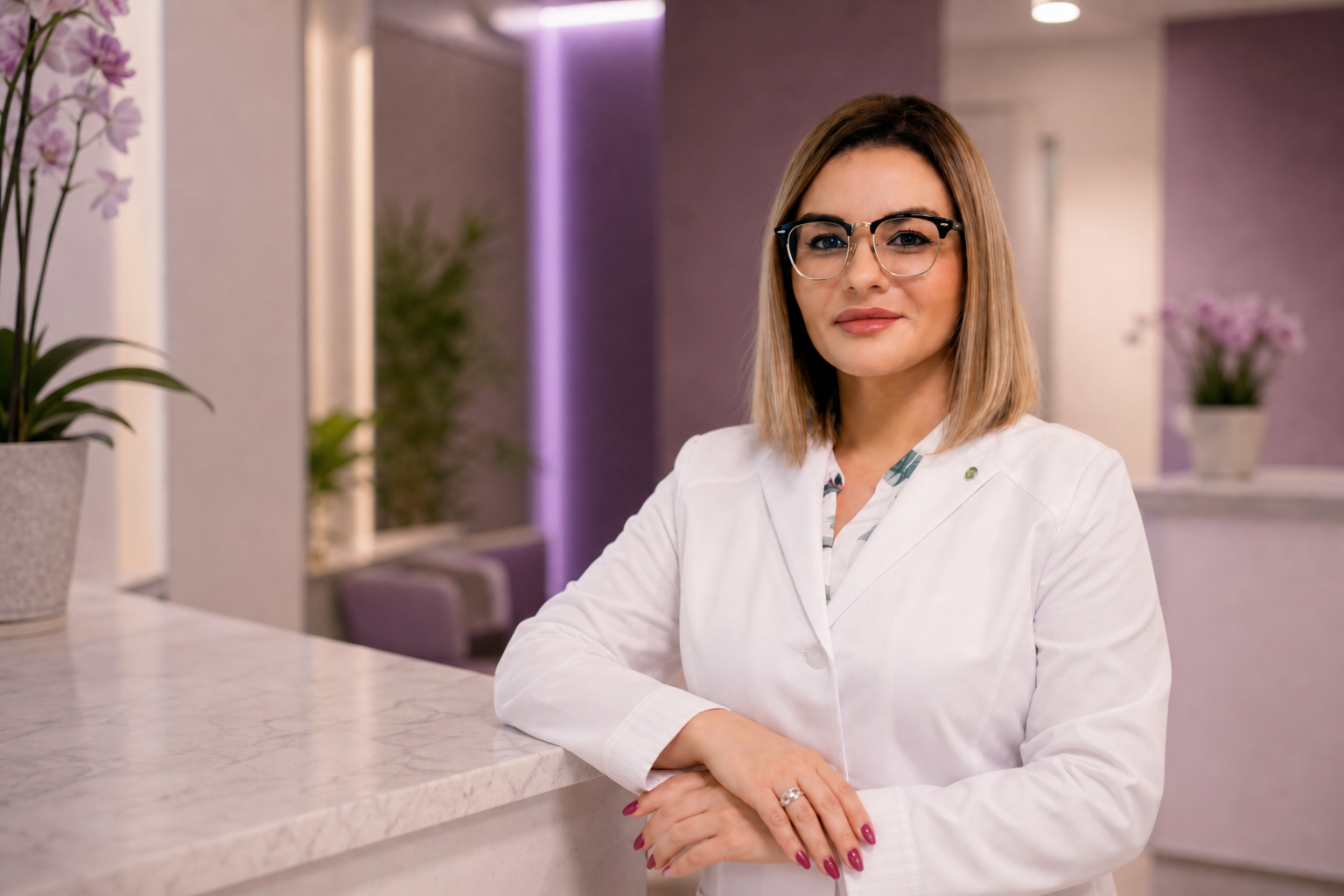Małgorzata Pelikan-Gładysz w gabinecie Centrum Dietetycznego Erinea - zapraszamy do kontaktu